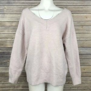 TOPSHOP Brushed Bardot Sweater